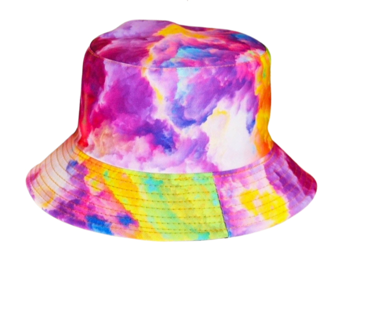 Rainbow Sky Reversible Bucket Hat