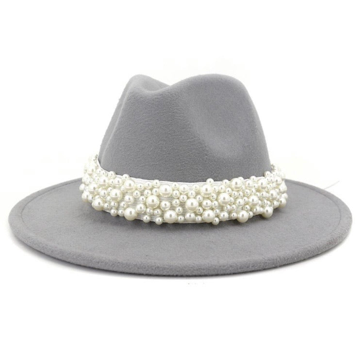Pearl Fedora Hat